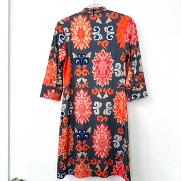 Gretchen Scott NWT Mandarin Turkish Delight Dress in Grey, Size XS - Picture 6 of 9